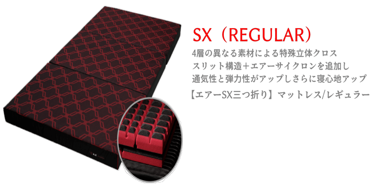 AiR-SX三つ折りレギュラー